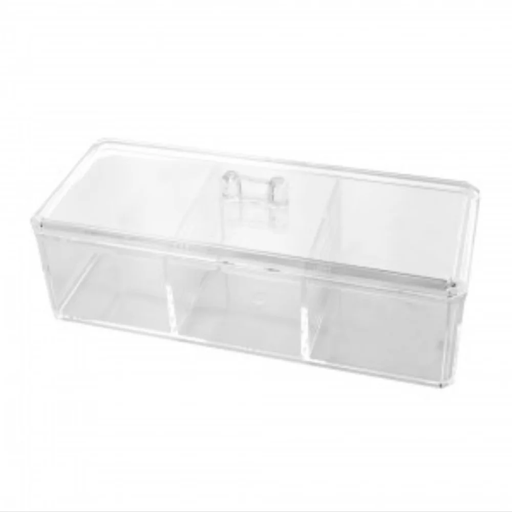 3 compartments storage